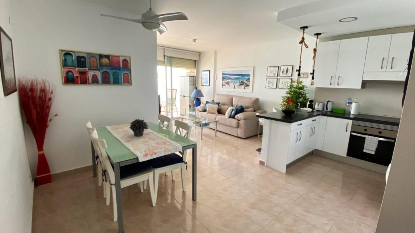 Apartamento Con Vistas Al Mar Primera Linea De Playa Del Postiguet Alicante Exterior foto